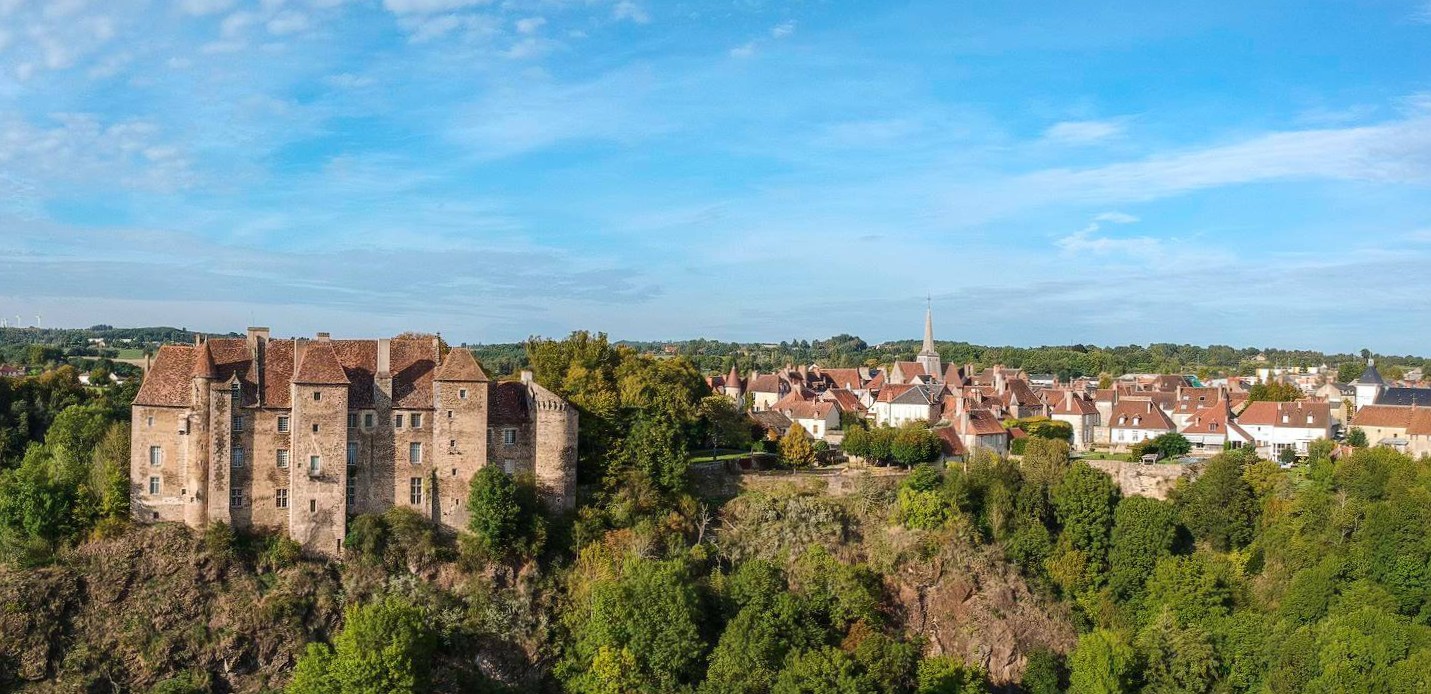Château de Boussac (23600) — commune d'implantation de HMC Diagnostic