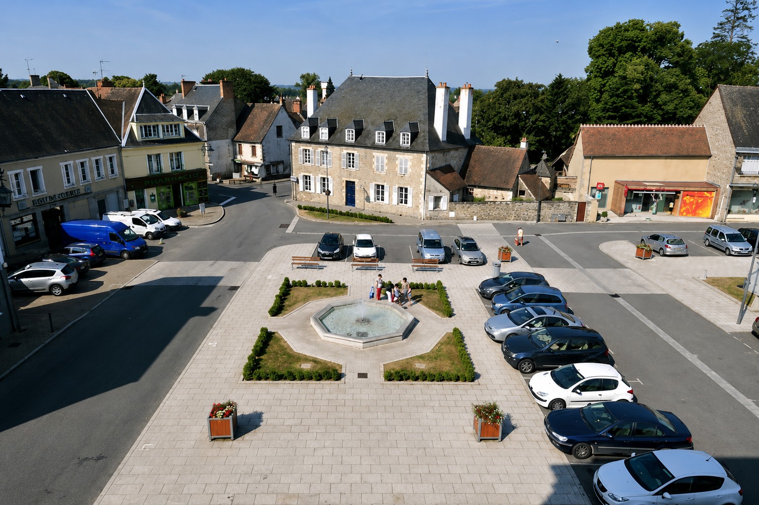 Centre-ville de Gouzon (23230) — zone d'intervention HMC Diagnostic